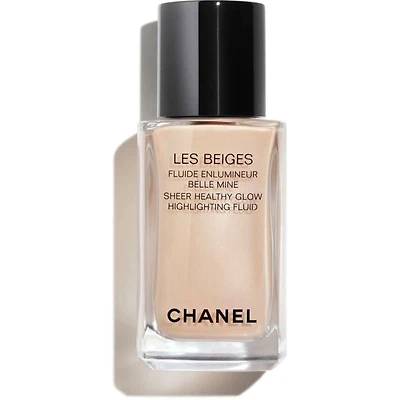 Les Beiges Healthy Glow Sheer Highlighting Fluid - Highlighter For A Luminous Glow. Face And Body.