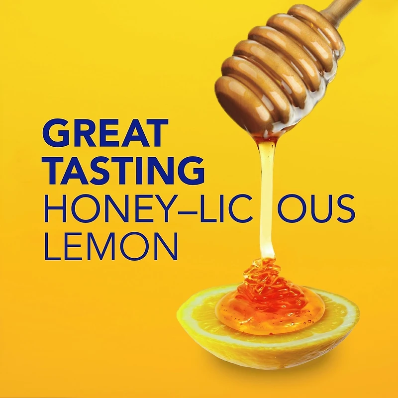 Remède chaud DayQuil/NyQuil, soulage les symptômes du rhume, grippe, congestion, format pratique, jour/nuit, soulage la fièvre, maux de tête, mal de gorge, congestion nasale et toux, action multiple, saveur miel citron