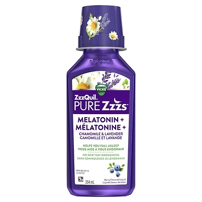 V ZQ PUREZzzs Liq Melatonin 354mL