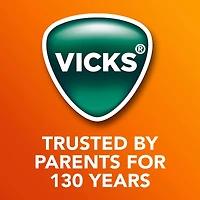 Médicament à saveur de miel Vicks DayQuil et NyQuil pour enfants, soulagement de jour de la toux, soulagement nocturne de la toux, de l’écoulement nasal, de la congestion nasale, des éternuements et des symptômes du rhume, format pratique, 2 x 236 mL