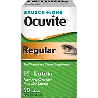 Ocuvite Régulier Supplément de vitamines et de minéraux pour les yeux