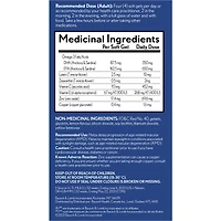 supplément de vitamines et de minéraux pour les yeux Formule Omega-3