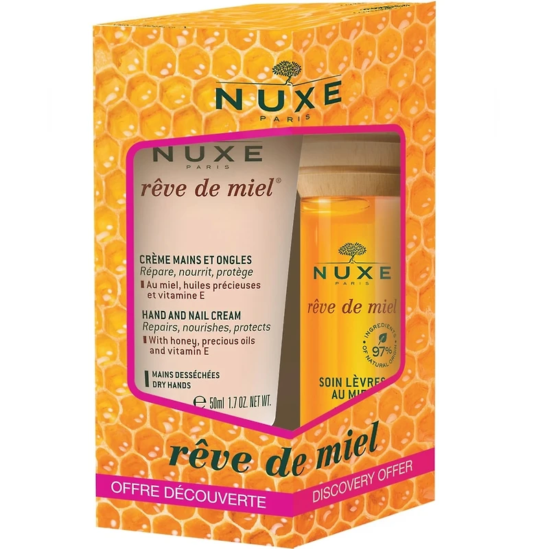 Rêve de Miel ® Duo Crème Mains & Miel à Lèvres