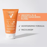 Capital Soleil Moisturizing Face & Body Sunscreen SPF 30, Matte Finish