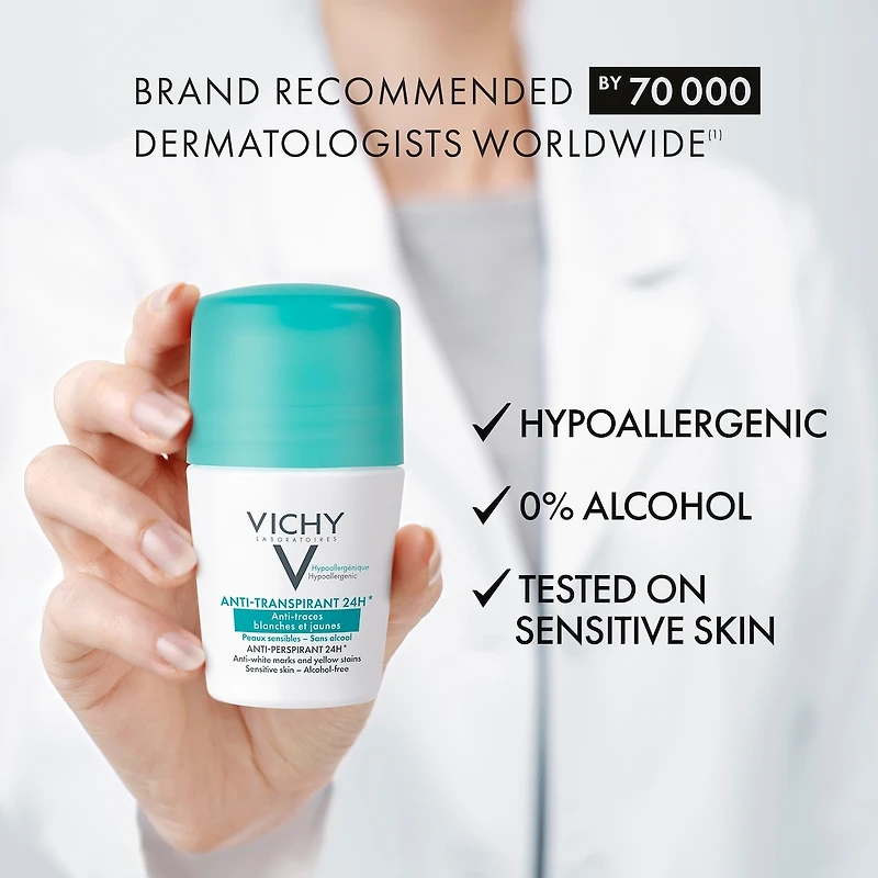 Anti-traces Roll-on Anti-transpirante 24h