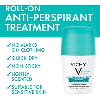 Anti-traces Roll-on Anti-transpirante 24h
