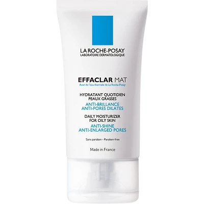 Effaclar Mat Anti-Shine, Anti-Enlarged Pores Daily Face Moisturizer for Oily Skin