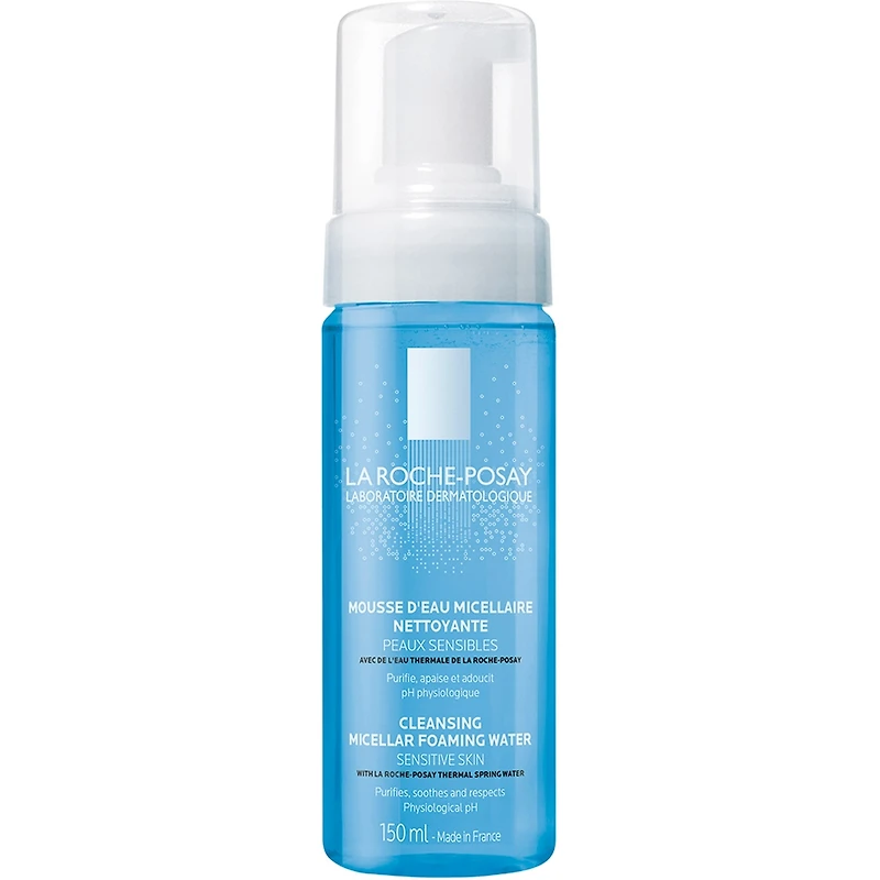 Mousse d’eau micellaire nettoyante physiologique