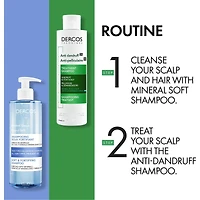 Dercos Shampooing Anti-Pelliculaire Cheveux Normaux À Gras