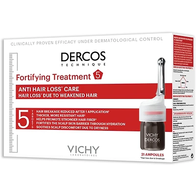 Dercos Vichy Fortifying Treatment Anti Hair Loss Ampoules 21x6ml