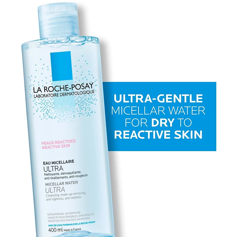 Eau Micellaire Ultra pour peaux réactives