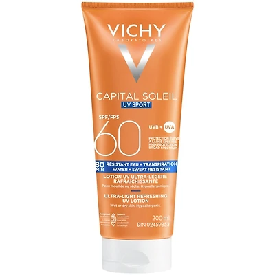 Lotion rafraîchissante ultralégère Idéal Soleil Sport FPS 60