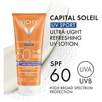 Lotion rafraîchissante ultralégère Idéal Soleil Sport FPS 60