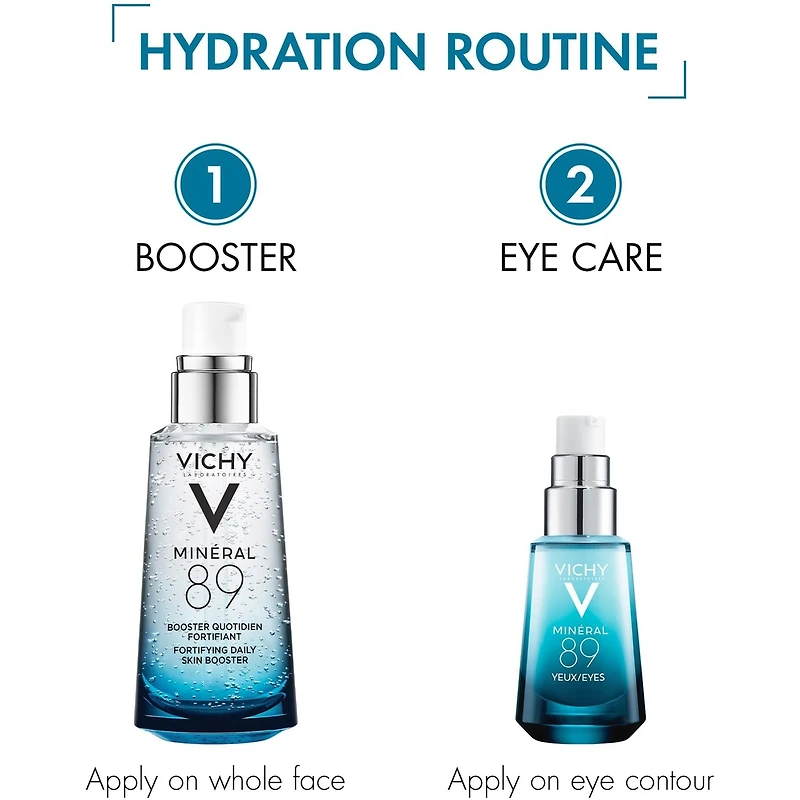 Minéral 89 Soin Yeux Hydratant Acide Hyaluronique