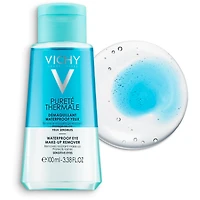 Purete Thermale Biphase Waterproof Eye Makeup Remover, Dermatologist & Ophtalmologist tested, No Parabens, Hypoallergenic, Tested on Sensitive Skin, Protects & Fortifies Lashes