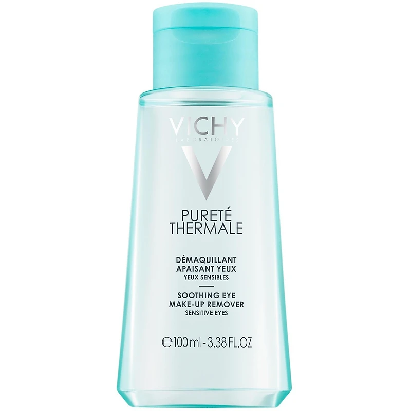 Purete Thermale Sensitive Eye Makeup Remover, Dermatologist & Ophtalmologist tested, No Parabens, Hypoallergenic, Tested on Sensitive Skin, Protects & Fortifies Lashes