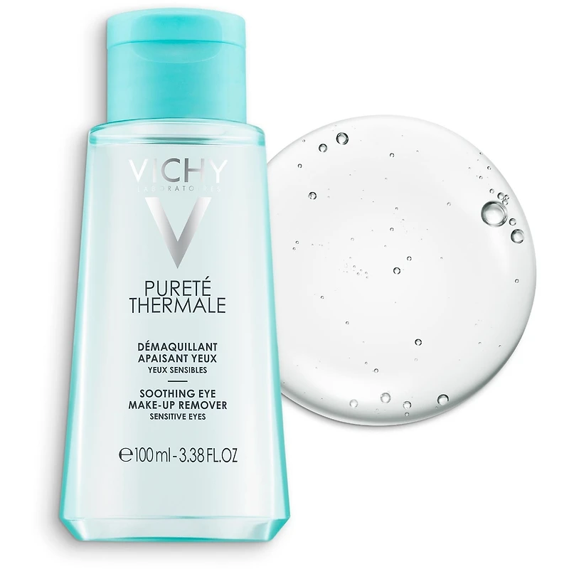 Purete Thermale Sensitive Eye Makeup Remover, Dermatologist & Ophtalmologist tested, No Parabens, Hypoallergenic, Tested on Sensitive Skin, Protects & Fortifies Lashes