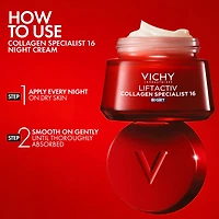 Crème de Nuit Liftactiv Collagen Specialist - Rides