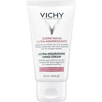Vichy Crème Mains Ultra-Nourissante pour peau sèche, avec beurre de karité, hypoallergenique