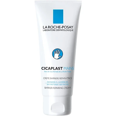 La Roche-Posay Cicaplast Hands for Dry Cracked Hands, Daily Moisturizing Fragrance-Free Cream With Glycerin and Shea Butter, 100mL