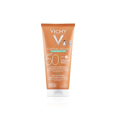 Écran Solaire Enfants, Capital Soleil Lotion UV Visage & Corps Fps 50, 200ml