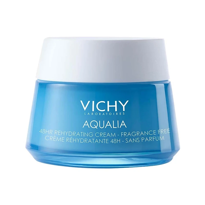 Aqualia Thermal Fragrance-free 48hr Rehydrating Cream Face Moisturizer
