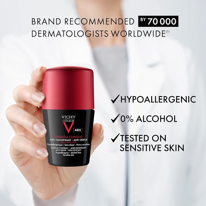 Homme Clinical Contrôle 48h Déodorant