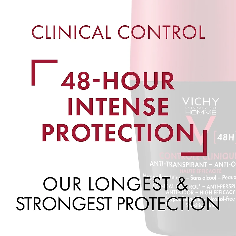 Homme Clinical Contrôle 48h Déodorant