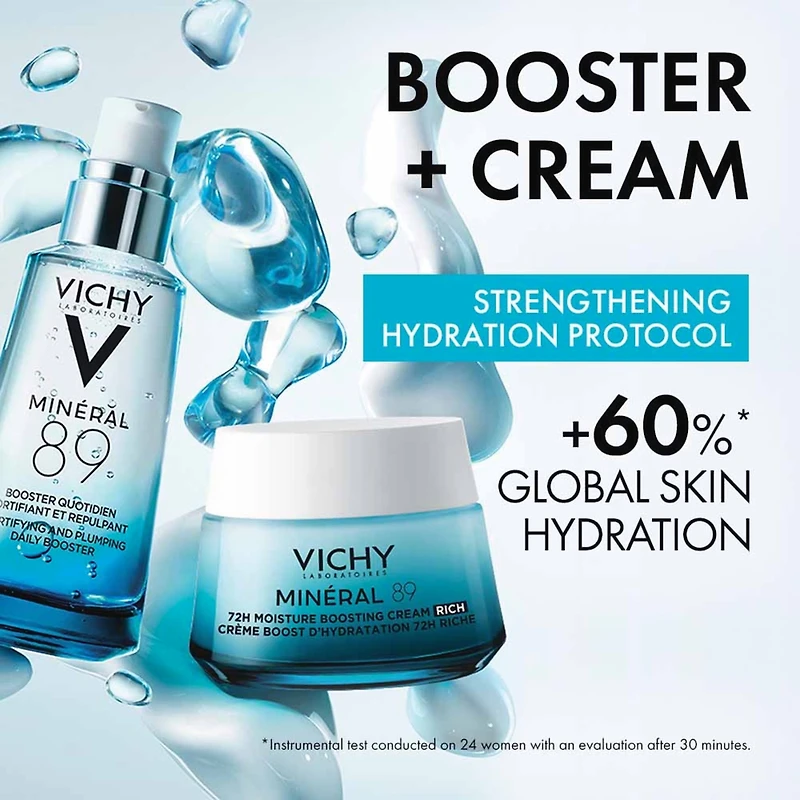 Minéral 89 Crème Riche Boost Hydratation 72H 50 ML