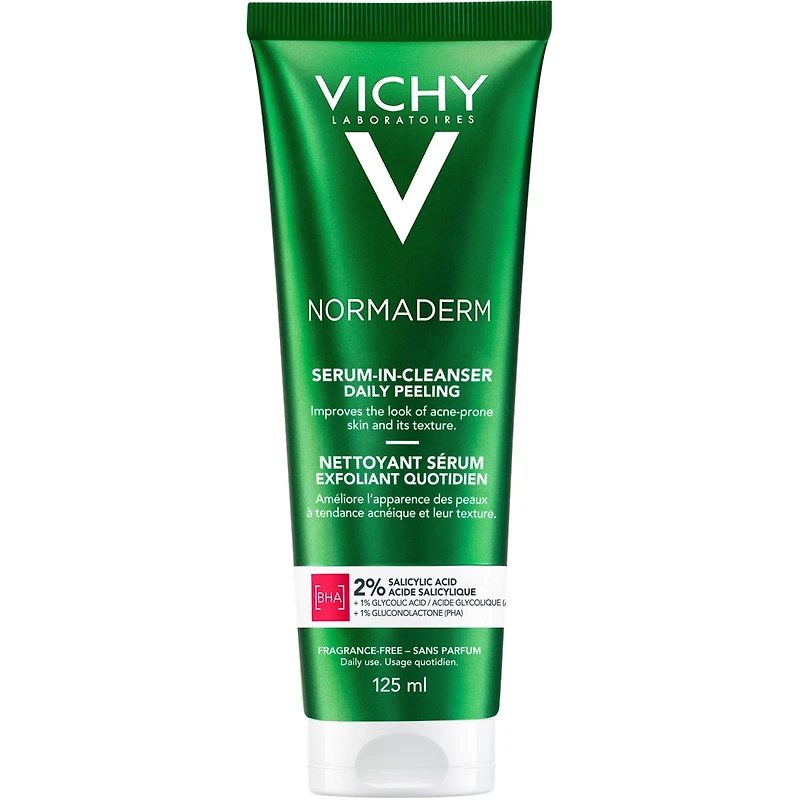 Normaderm nettoyant sérum exfoliant quotidien