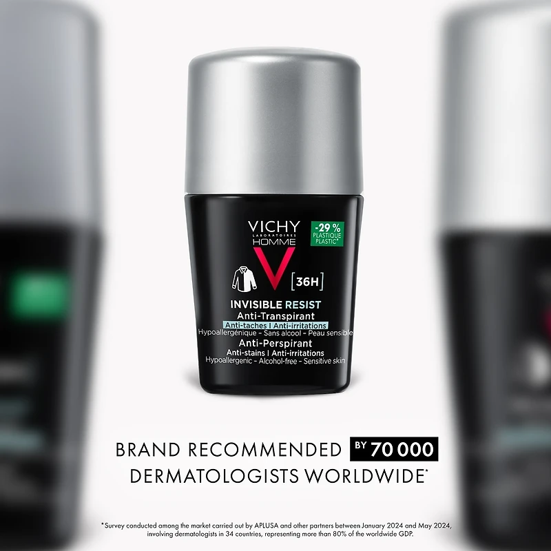 INVISIBLE RESIST 36H Anti-Transpirant HOMME