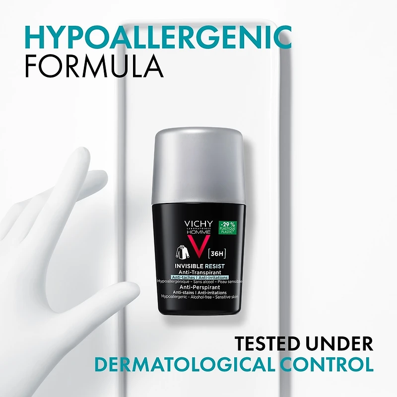 INVISIBLE RESIST 36H Anti-Transpirant HOMME