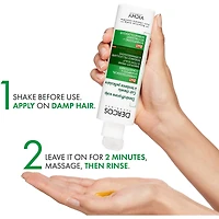 Vichy Dercos Shampooing + Revitalisant 2-en-1 à tendance pelliculaire à l’Acide Hyaluronique pour Cuir Chevelu Sensible