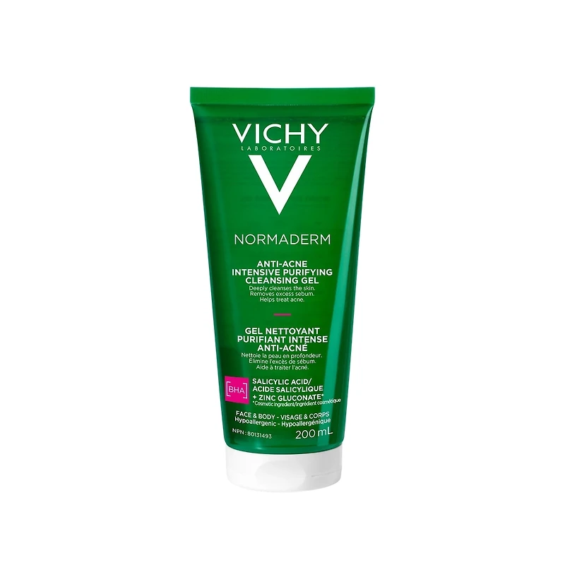 Vichy Normaderm Anti-Acne Intensive Purifying Cleansing Gel