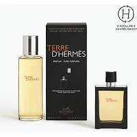 Terre d'Hermès, Terre d’Hermès Parfum vaporisateur de voyage 30 ml et recharge 125 ml