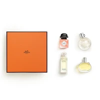 Coffret Miniatures, Twilly d'Hermès, Barénia, Eau des Merveilles, Un Jardin sur le Nil