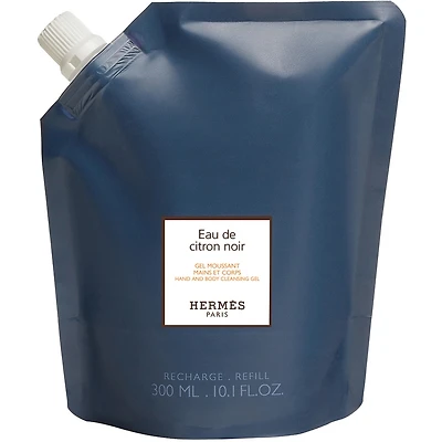 Eau de citron noir, recharge gel moussant mains et corps