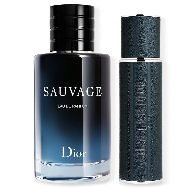 Coffret Eau de parfum et vaporisateur de voyage Sauvage