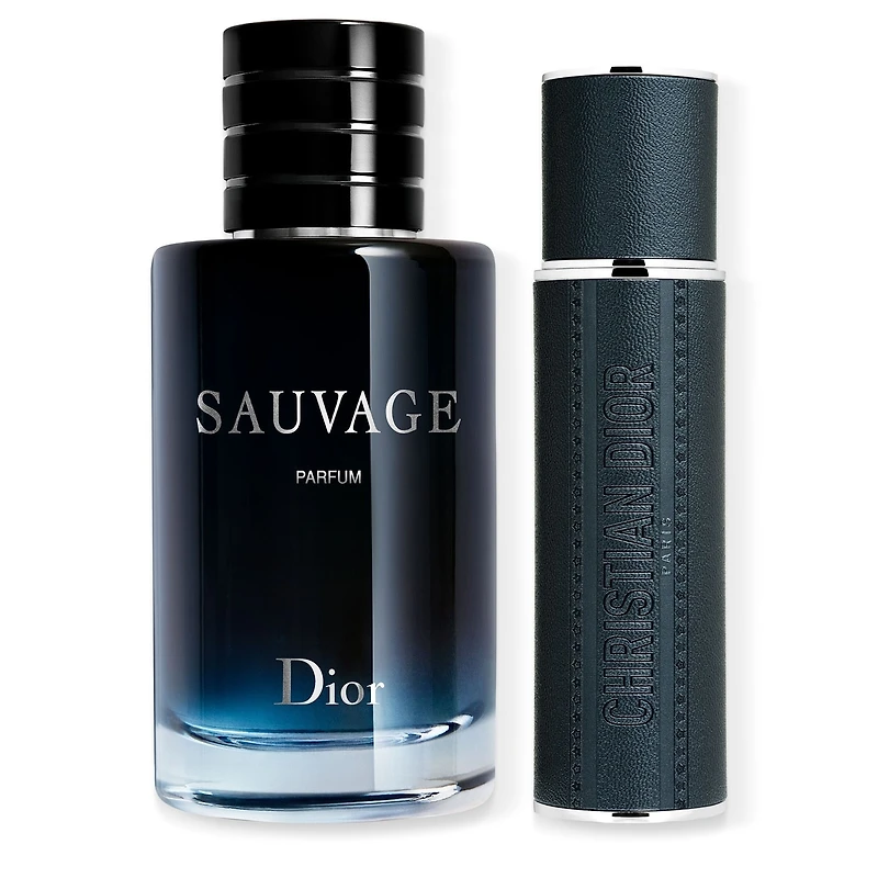 Coffret cadeau Parfum et vaporisateur de voyage Sauvage - Édition limitée
