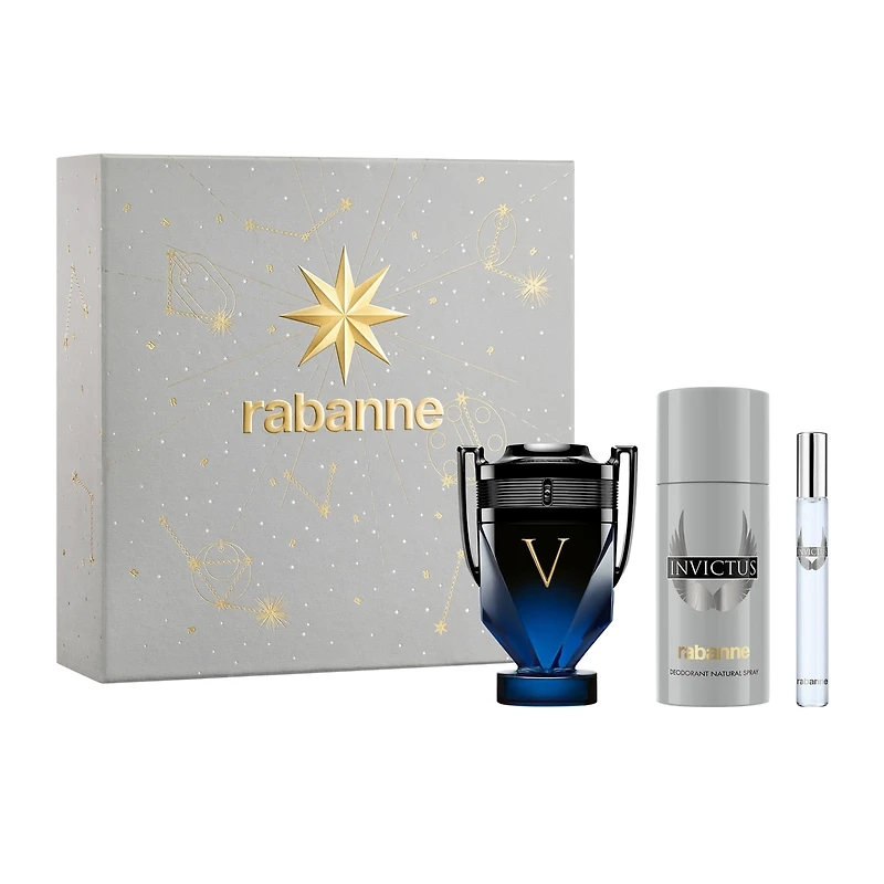 Invictus Victory Elixir Parfum 3-Piece Gift Set