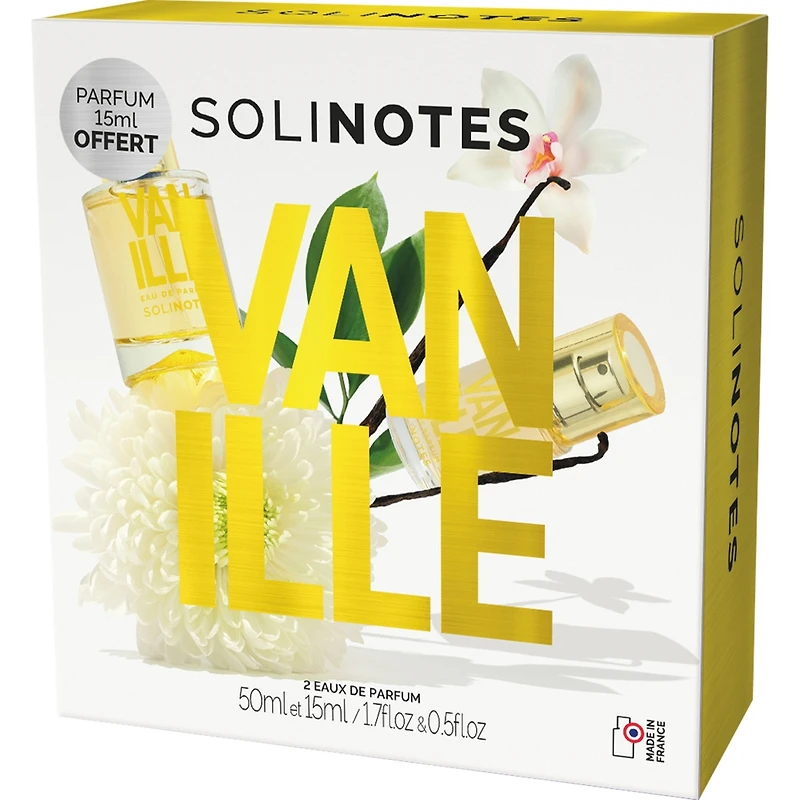 Solinotes 2p Set Eau de Parfum 50ml + 15ml Vanilla