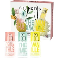 Solinotes Set 3x15ml Eau de Parfum Osmanthus Vanille The Blanc