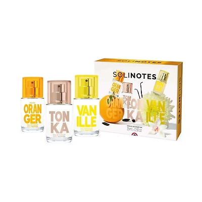 Solinotes Trio Giftsets 3x15ml Eau de Parfum Orange Blossom Tonka Vanilla