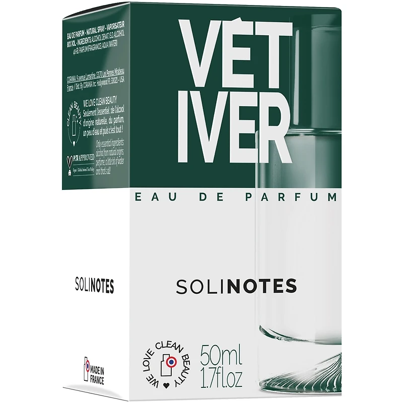 Solinotes Vetiver Eau de Parfum 50ml