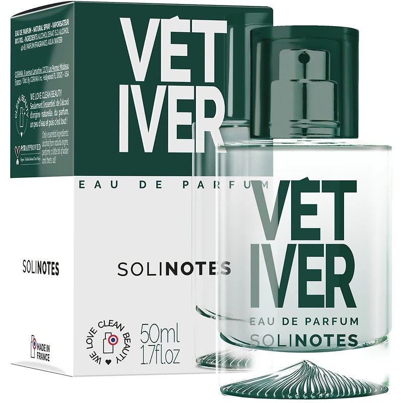 Solinotes Vetiver Eau de Parfum 50ml