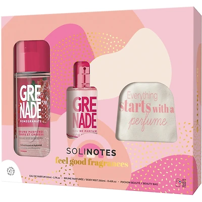 Solinotes 3 Pieces Gift Set  - Pomegranate