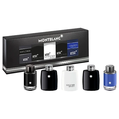 Montblanc Men's Miniature 5x4.5ml fragrance coffret