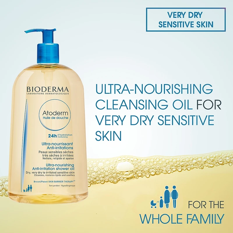 Atoderm Huile de douche