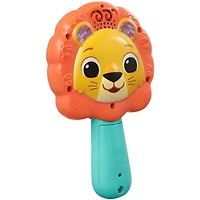 Hochet miroir lumi lion - Version anglaise