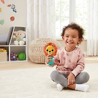 Hochet miroir lumi lion - Version anglaise
